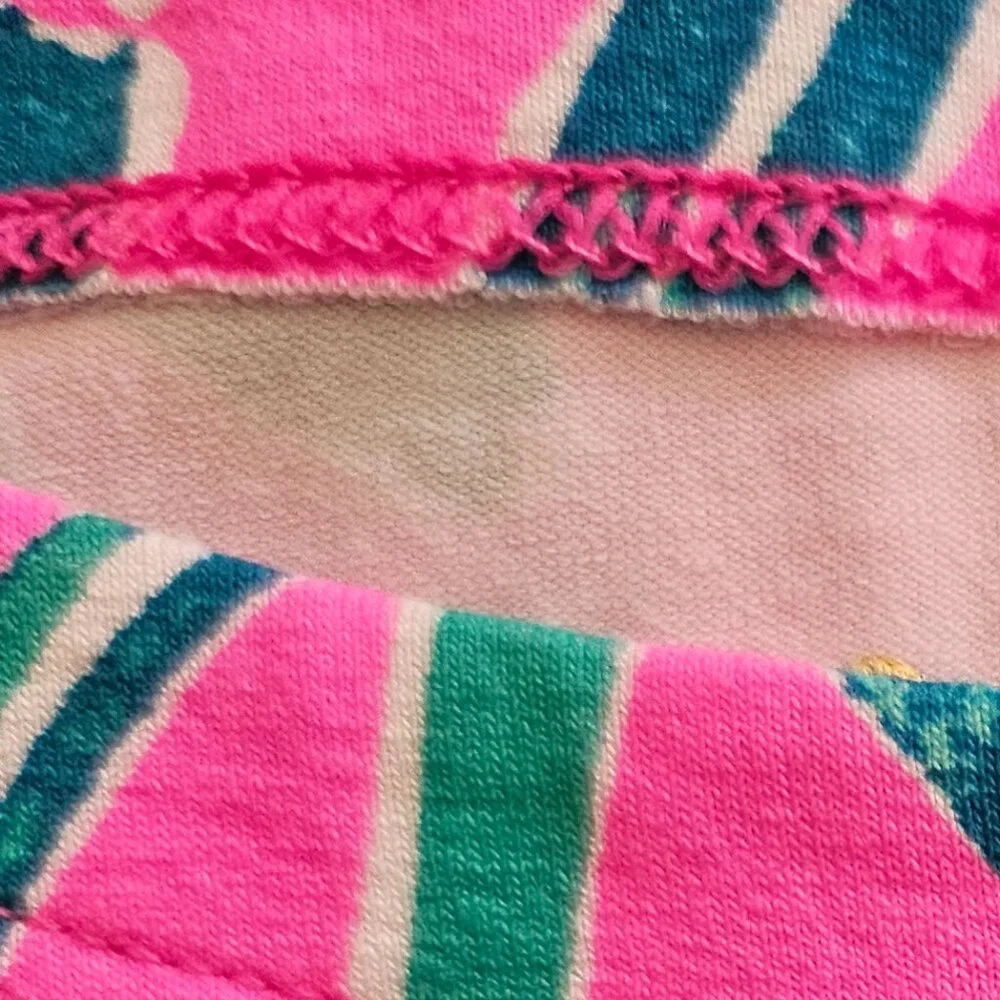 GIRL'S LILLY PULITZER  MINI SOPHIE DRESS MANDEVILLA PINK LUCKY ELEPHANT PRINT - Picture 6 of 10
